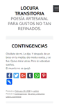 Mobile Screenshot of locuratransitoria.net