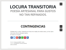 Tablet Screenshot of locuratransitoria.net